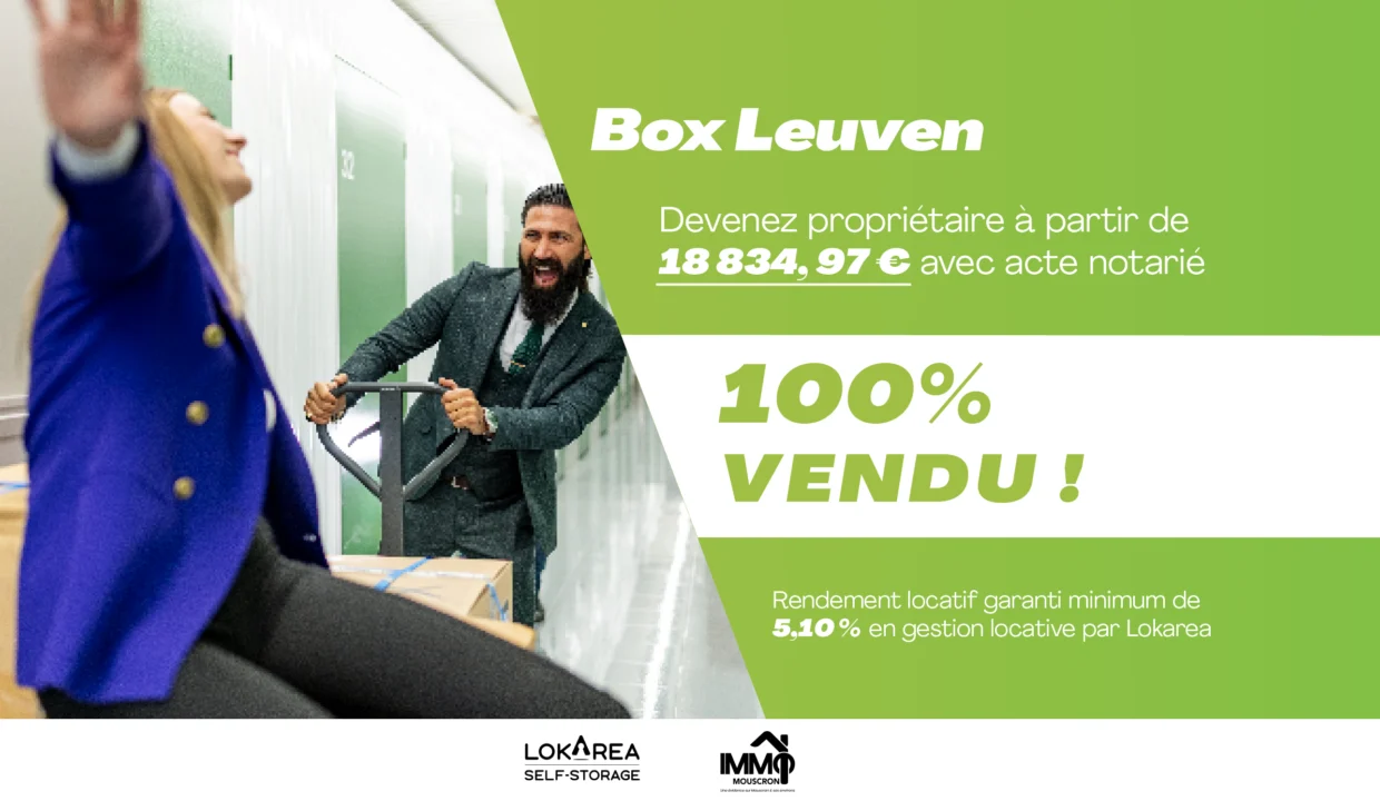 Box de stockage Leuven vendu