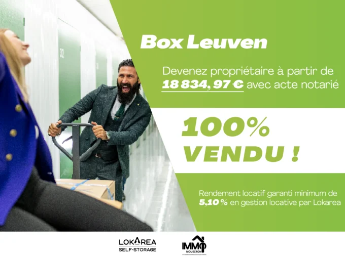 Box de stockage Leuven vendu