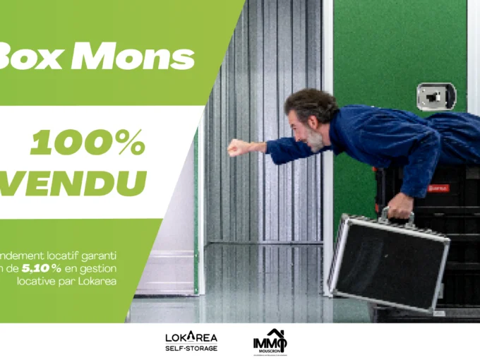 Box Stockage Mons VENDU